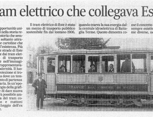 La storia del tram elettrico che collegava Este a Sant’Elena